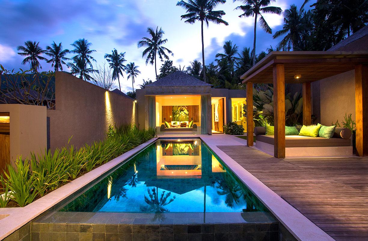 Candi Beach Villas Candidasa Exterior foto